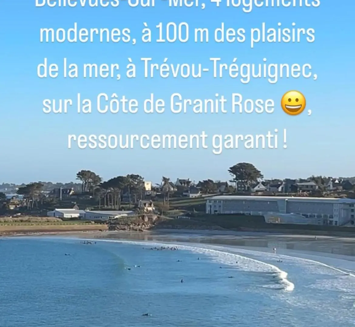 Holiday home Bellevues-Sur-Mer, A 100 M De La Plage Trevou-Treguignec France